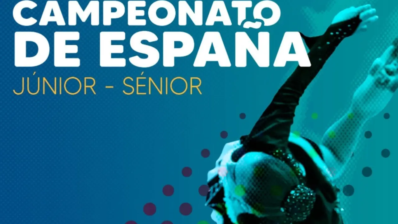 Cartel promocional del Campeonato de Espa&ntilde;a junior y s&eacute;nior. Fotograf&iacute;a: FaFEARPA.