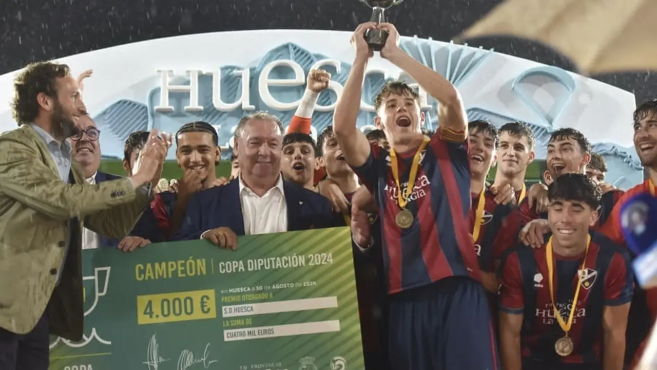 La SD Huesca B fue el campe&oacute;n de la pasada edici&oacute;n. Foto: DPH