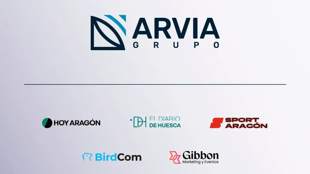 Grupo Arvia engloba todas las empresas y marcas que aglutinaba HOY ARAG&Oacute;N, desde cabeceras editoriales a agencias de marketing. Imagen: HOY ARAG&Oacute;N.