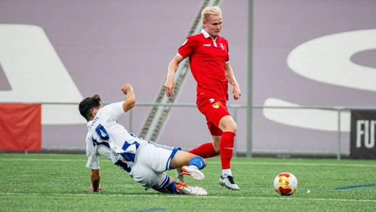Imagen del partido entre el Terrasa y el Ejea. Foto: Terrasa FC