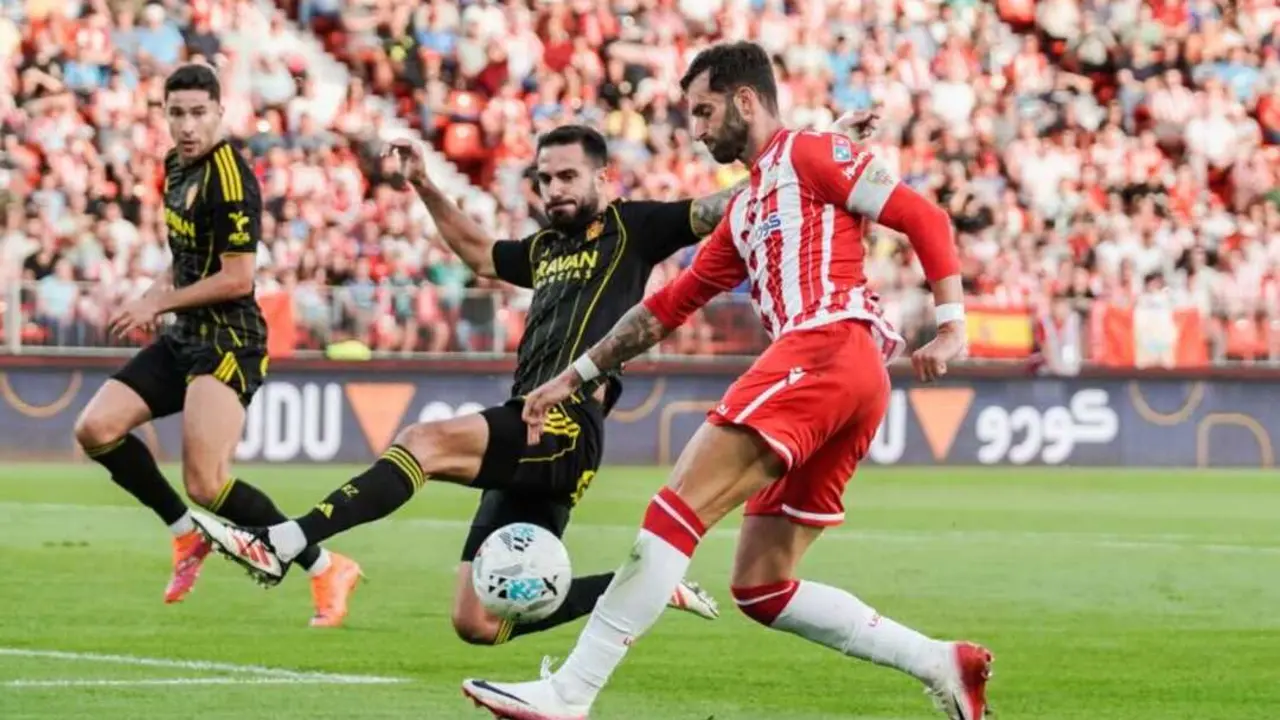 Almer&iacute;a vs Real Zaragoza / LA LIGA