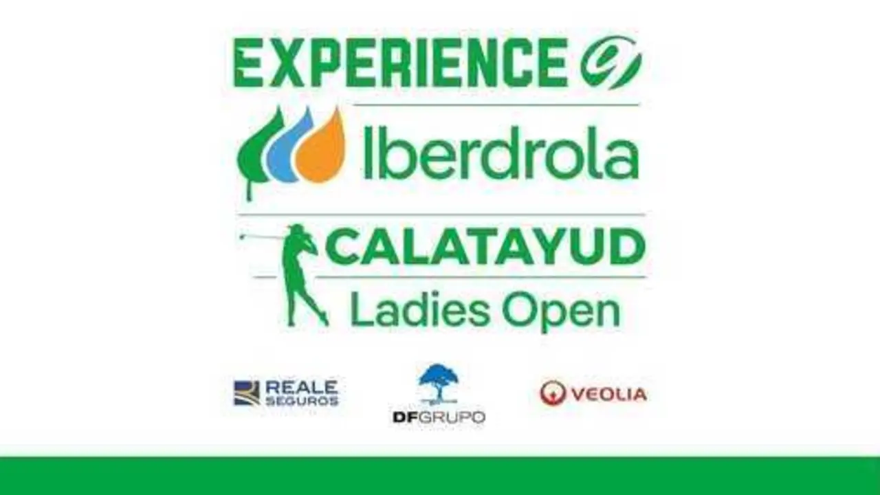 Cartel del Experience Iberdrola Calatayud Ladies Open en Gambito Golf. Fotograf&iacute;a: Gambito Golf.
