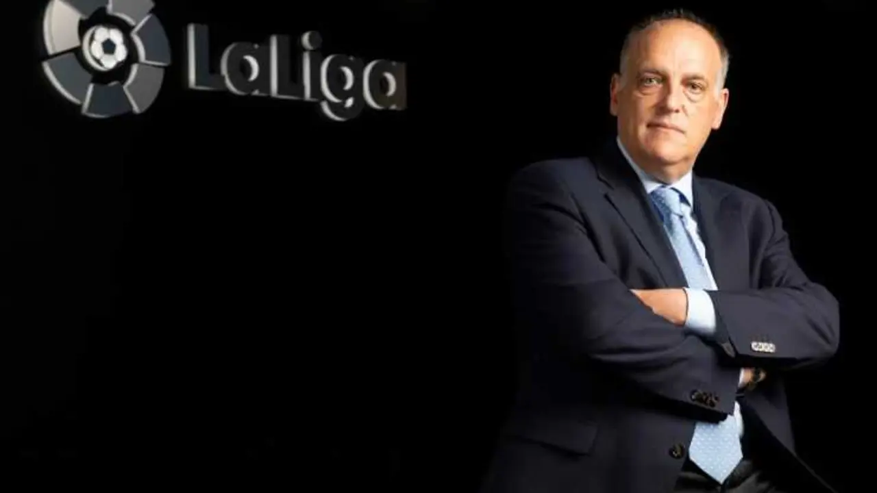Javier Tebas, presidente de LaLiga