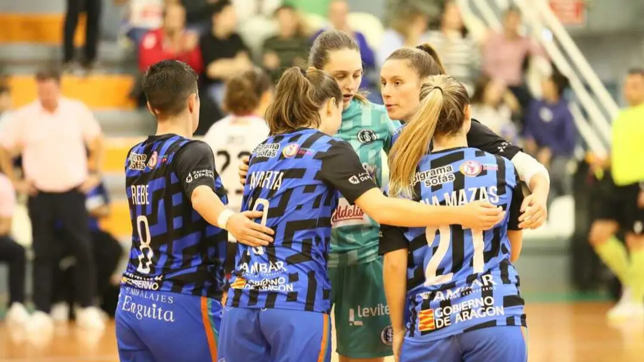 El Wanapix Aldel&iacute;s, durante el duelo ante el C&eacute;sar Augusta. Fotograf&iacute;a: Wanapix Zaragoza.