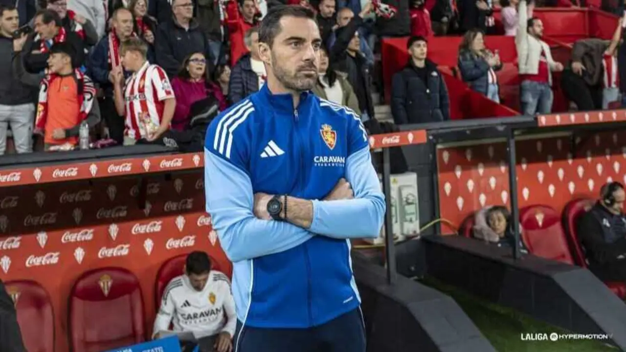 Rub&eacute;n Sell&eacute;s, durante el encuentro ante el Sporting de Gij&oacute;n. Fotograf&iacute;a: LaLiga.