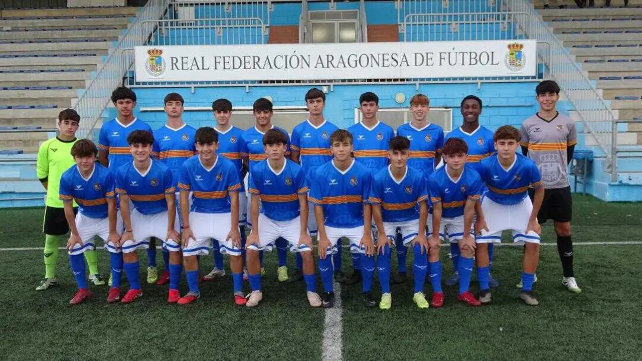 Selecci&oacute;n Aragonesa Sub 16 que participar&aacute; en el Nacional / RFAF