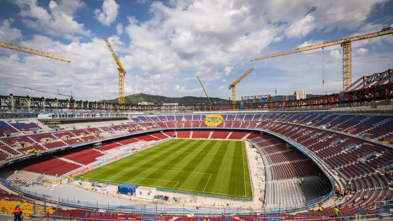Imagen de las obras del Camp Nou / FC Barcelona