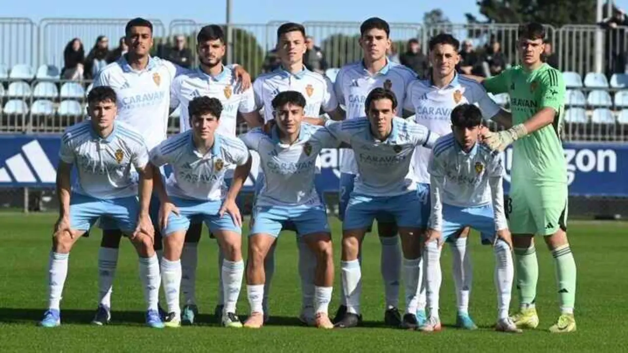 Once del Deportivo Arag&oacute;n ante el Amorebieta / Real Zaragoza