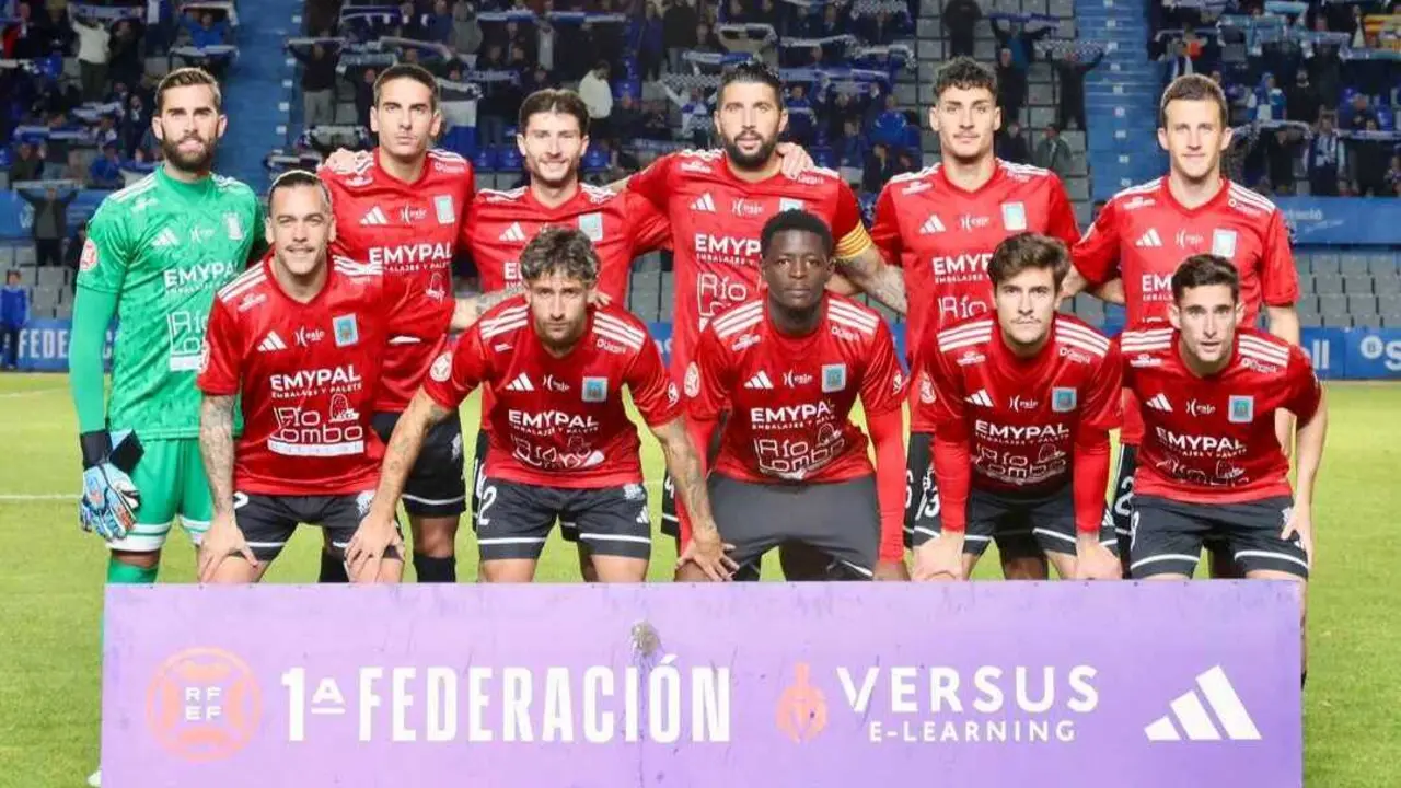 Once inicial de la SD Tarazona en su visita a Sabadell. Fotograf&iacute;a: SD Tarazona.
