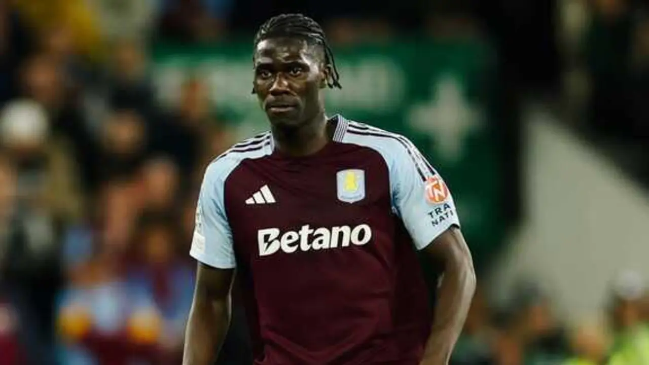 Onana durant un partido con el Aston Villa / AV