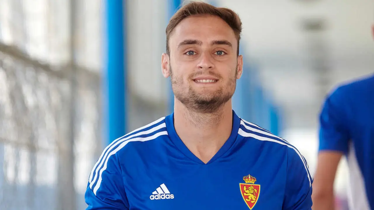 Dani Lasure en el Real Zaragoza / TINO GIL (RZ)