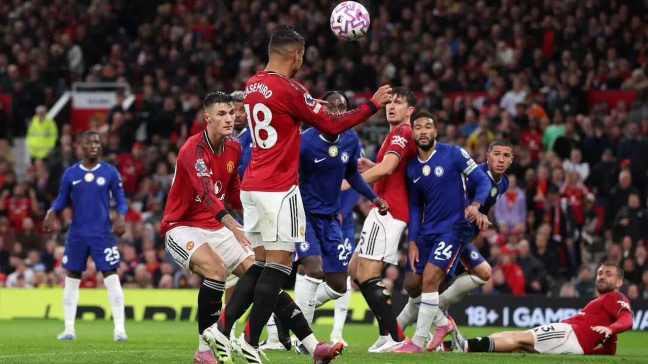 Imagen de un partido entre Manchester United y Chelsea / Manchester United