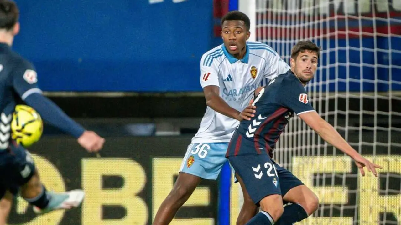 Alejandro Gomes ante el Eibar / LA LIGA