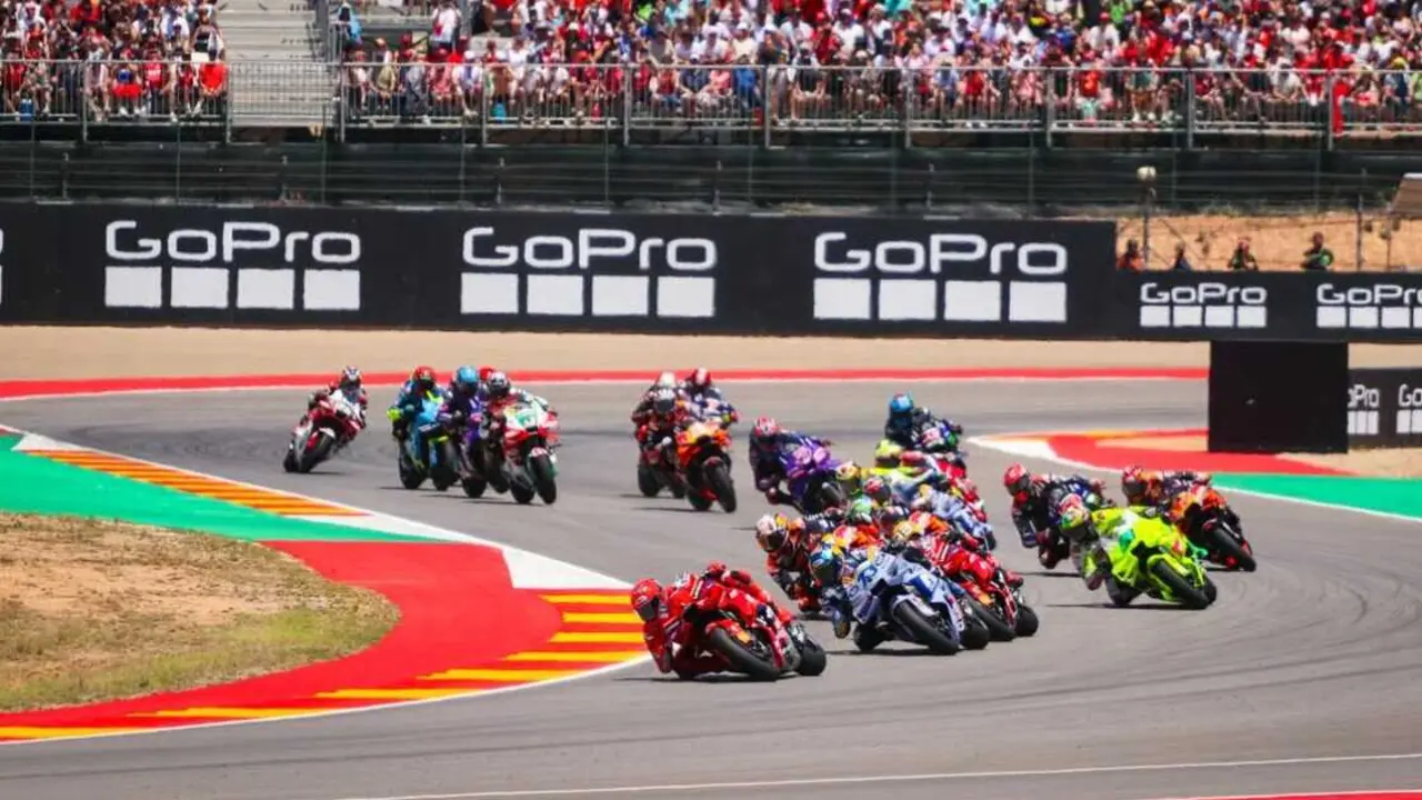 Carrera de MotoGP en MotorLand Arag&oacute;n. Junio 2025. Fotograf&iacute;a: MotorLand.