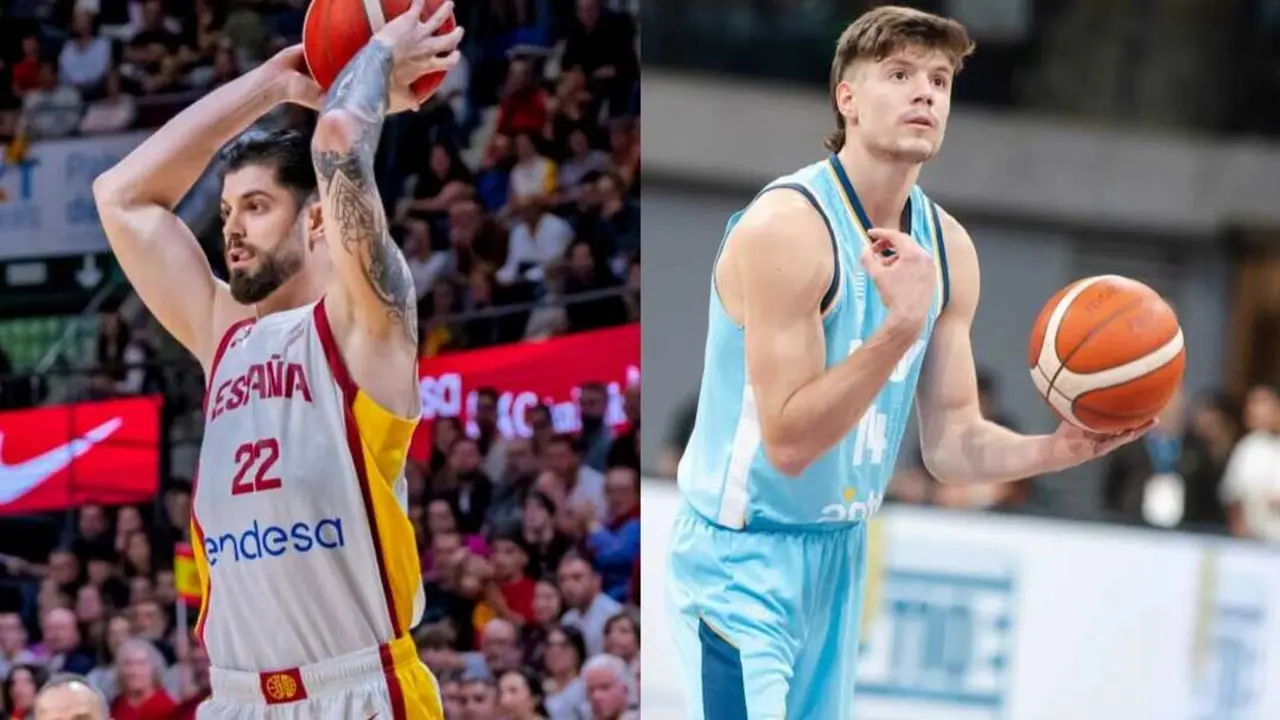 Santi Yusta y Joaqu&iacute;n Rodr&iacute;guez. Fotograf&iacute;as: FIBA.