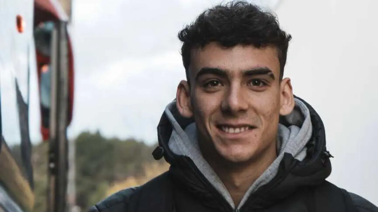 &Aacute;ngel P&eacute;rez antes de un partido / SD Huesca