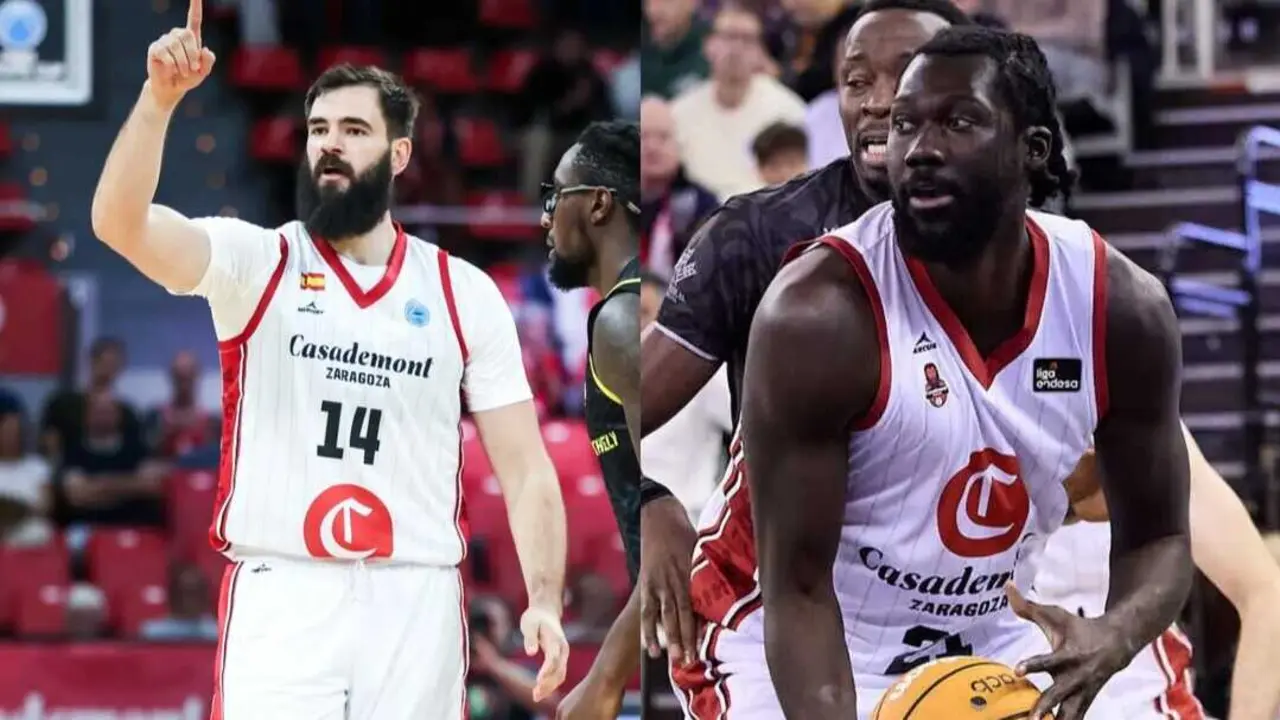 Bojan Dubljevic y Christ Koumadje. Fotograf&iacute;as: FIBA / ACB Photo - Ferm&iacute;n Rodr&iacute;guez.