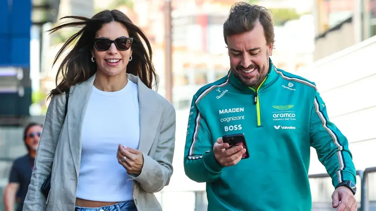 Melissa Jim&eacute;nez y Fernando Alonso / Getty Images