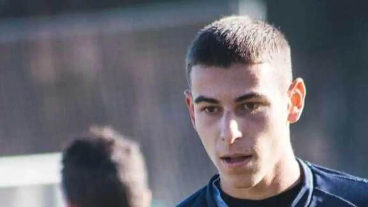 Sergio Arribas en un entrenamiento / SD Huesca