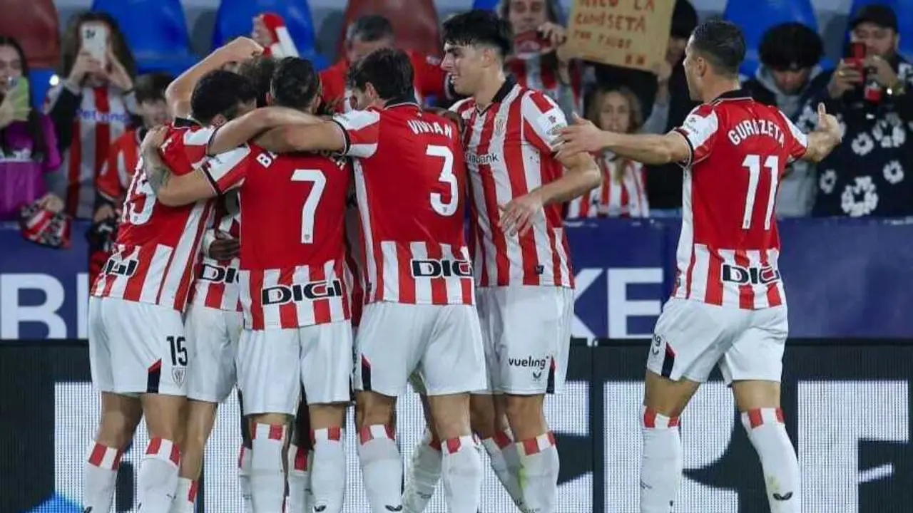 Jugadores del Athletic Club celebrando / LaLiga