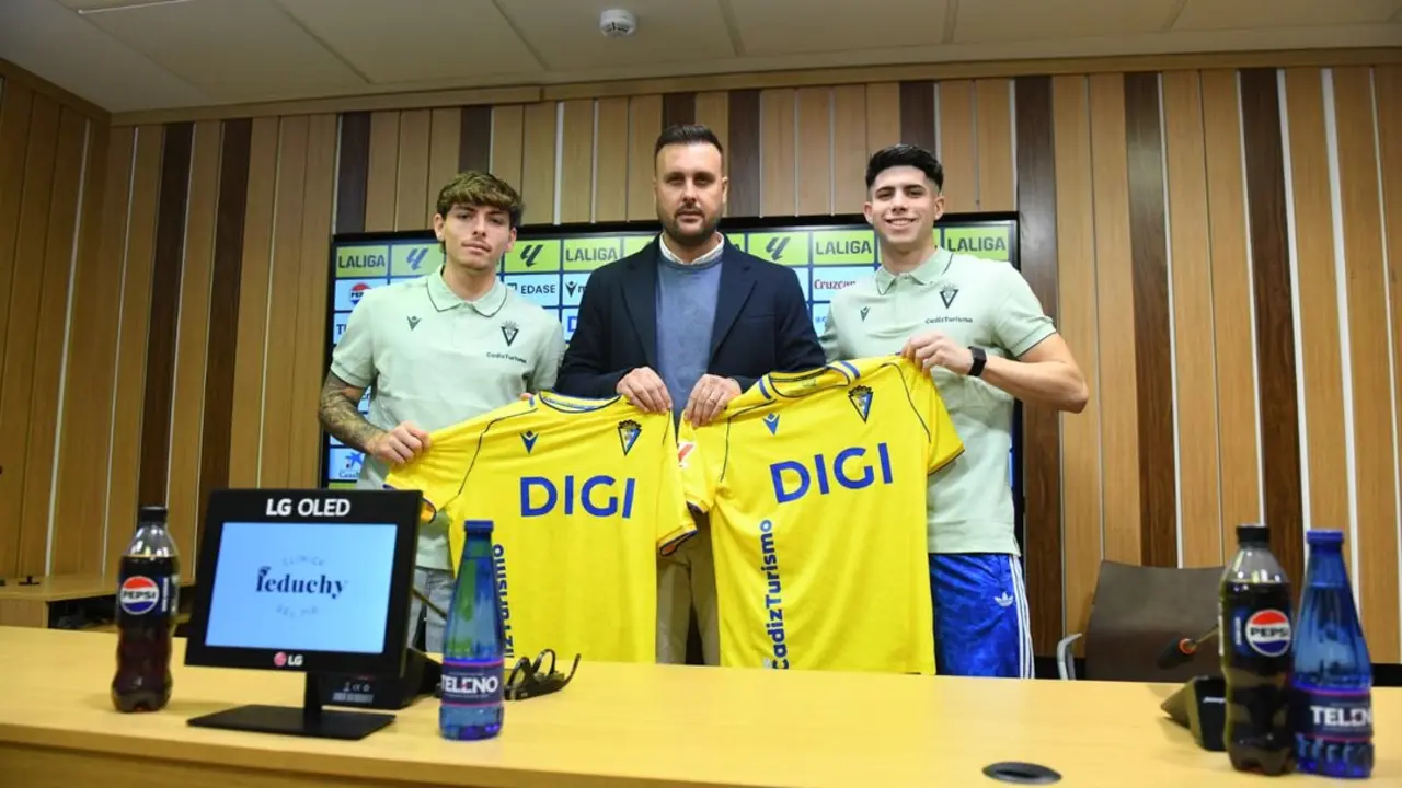 Jer&oacute;nimo D&oacute;mina y Anto&ntilde;ito Cordero, nuevos jugadores del C&aacute;diz / C&aacute;diz