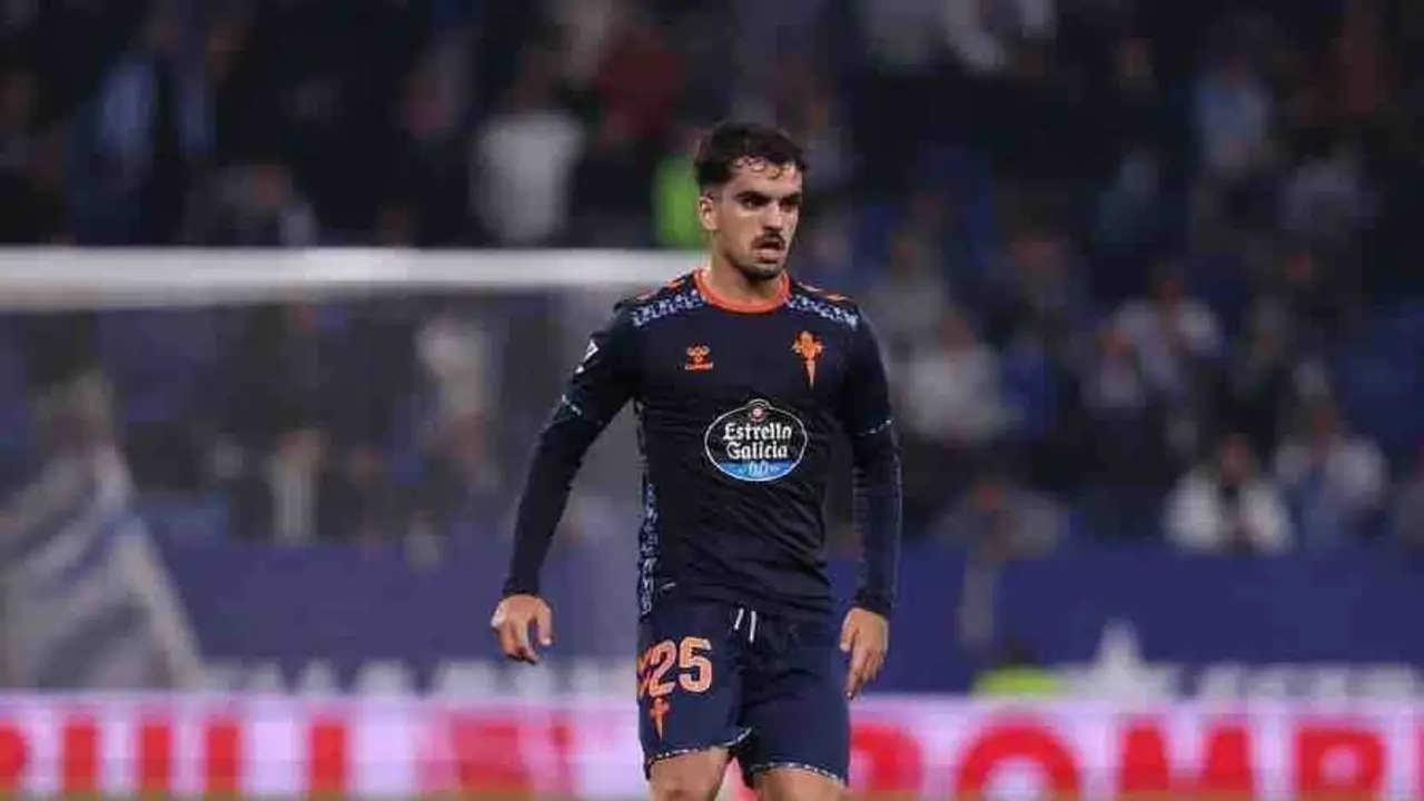 Dami&aacute;n Rodr&iacute;guez en el Celta / EP