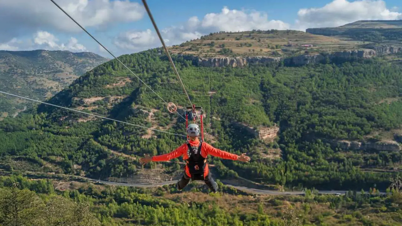 Tirolina de V&eacute;rtigo Maestrazgo
