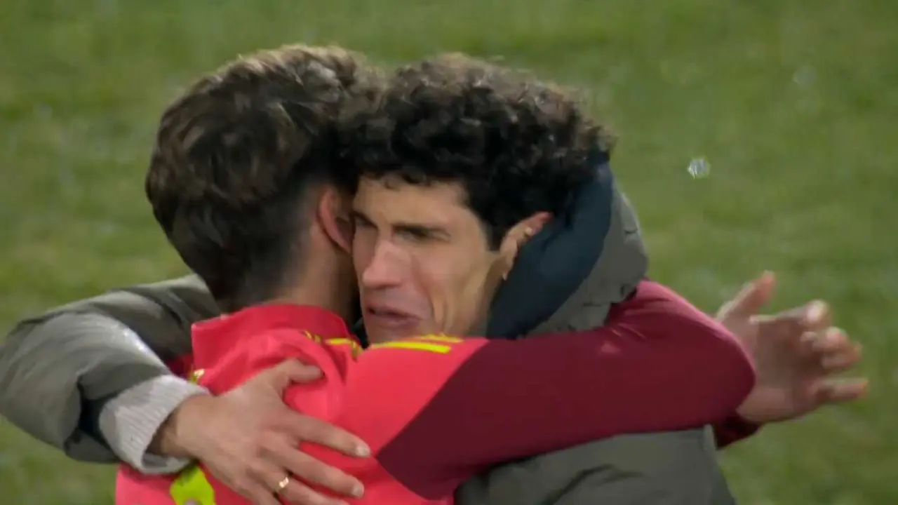 Jes&uacute;s Vallejo llorando tras el Albacete - Real Madrid