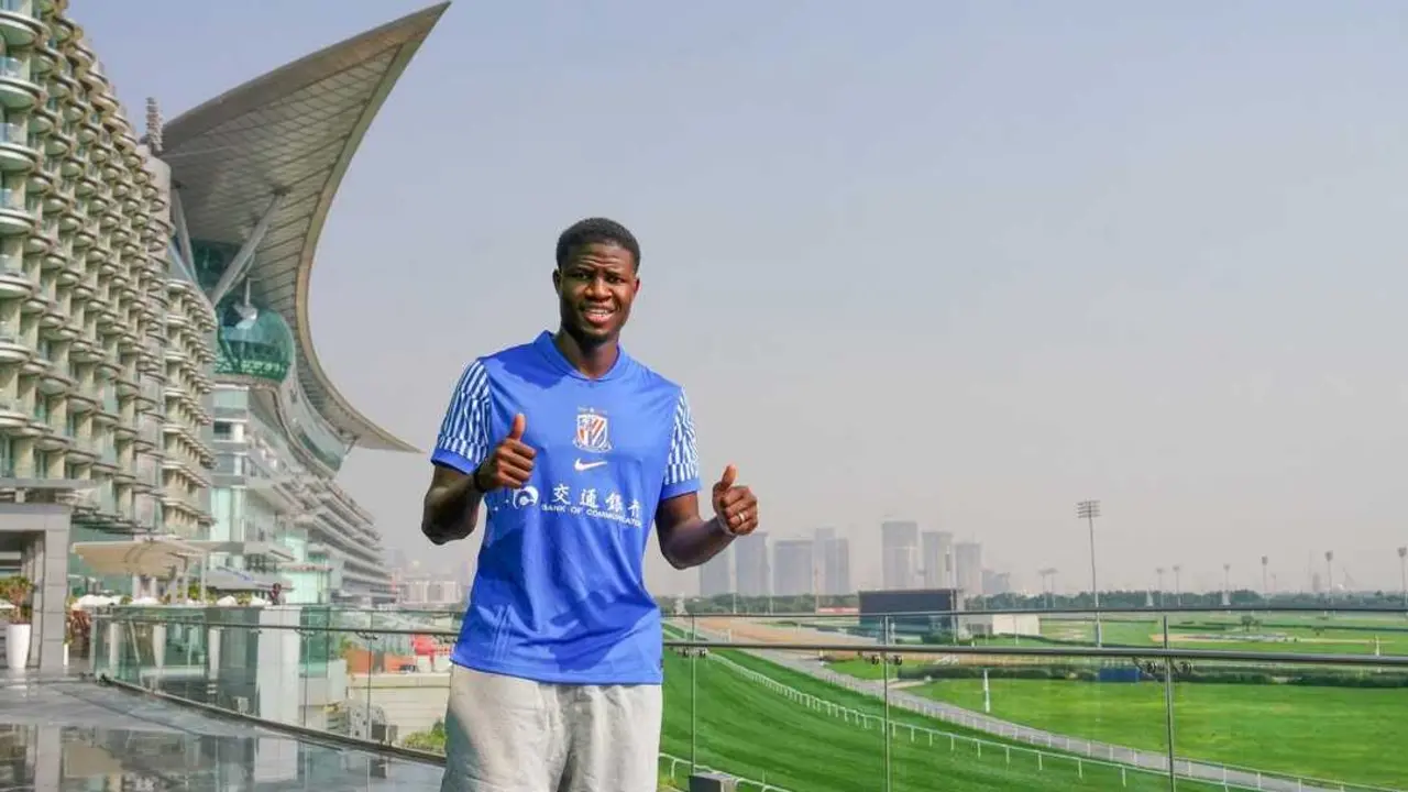 Gueye en China / INSTAGRAM