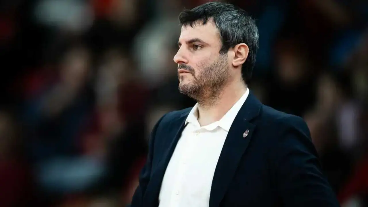 Carlos Cantero, durante un duelo de Euroliga. Fotograf&iacute;a: FIBA.
