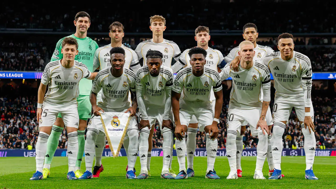 Once del Real Madrid ante el M&oacute;naco / RM