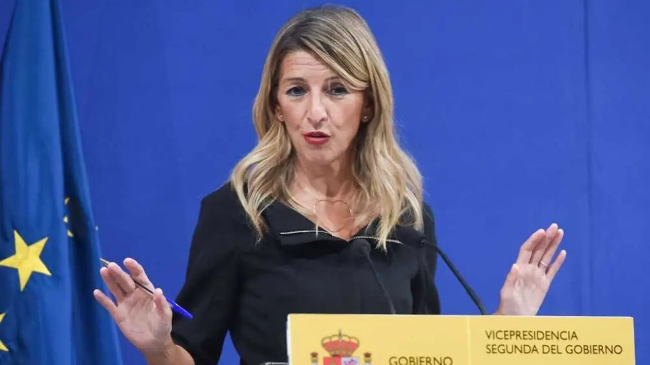 La vicepresidenta segunda y ministra de Trabajo y Econom&iacute;a Social, Yolanda D&iacute;az. (Gustavo Valiente / Europa Press).