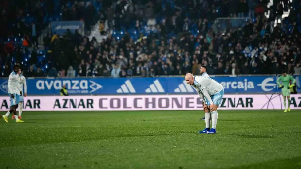 REAL ZARAGOZA EN EL IBERCAJA ESTADIO / MARCOS CEBRI&Aacute;N