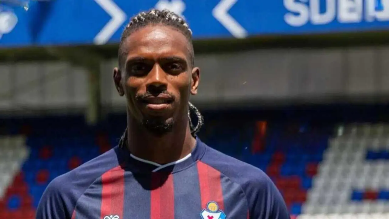 Jair con el SD Eibar / RRSS