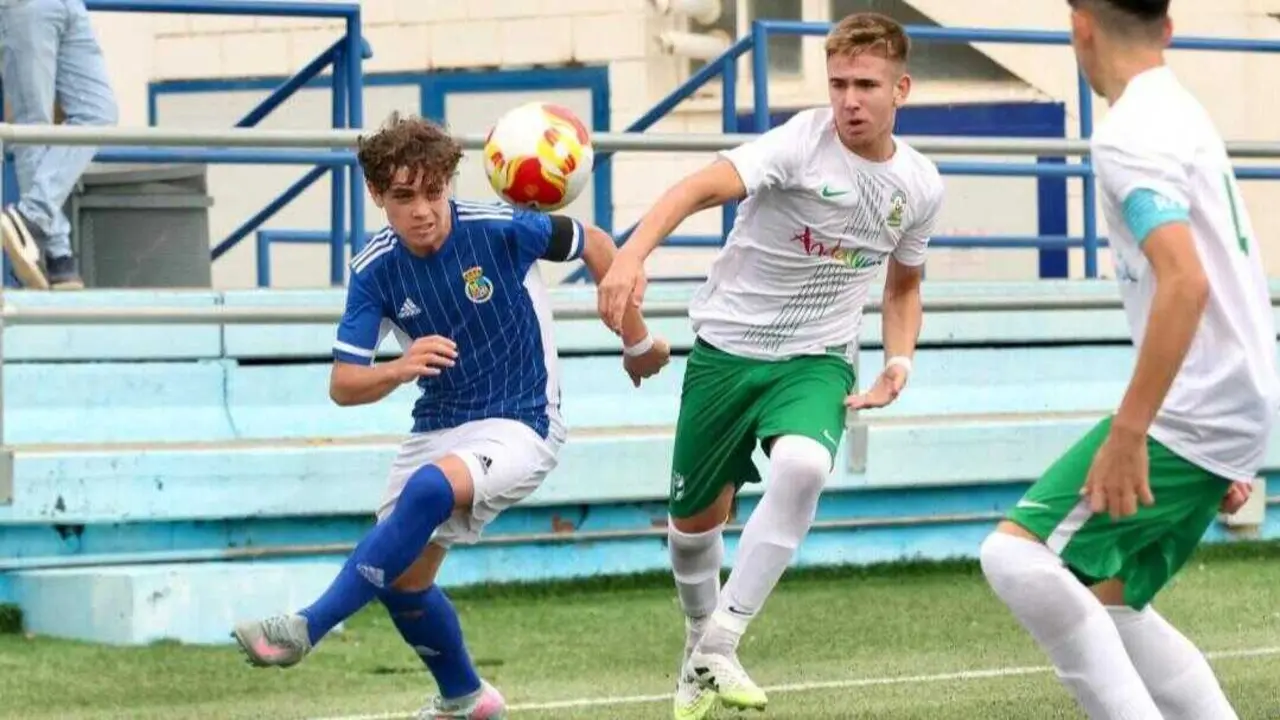 Imagen del duelo Sub-16 entre Arag&oacute;n y Andaluc&iacute;a. Fotograf&iacute;a: RFAF.