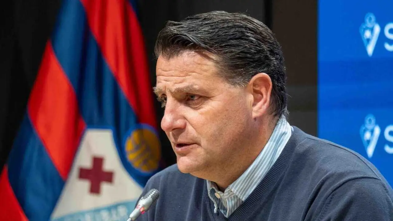 C&eacute;sar Palacios, director deportivo del Eibar / SD EIBAR