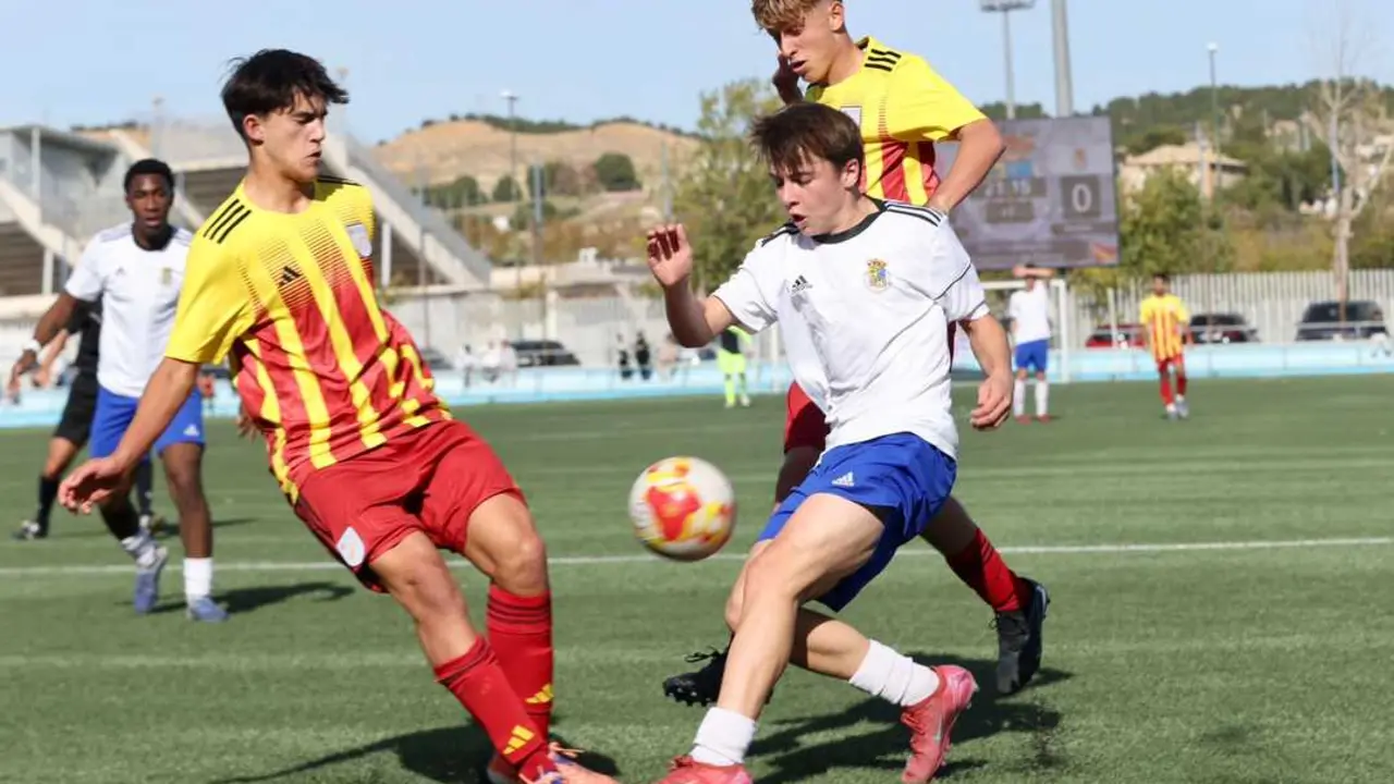 Partido entre Arag&oacute;n y Catalu&ntilde;a en categor&iacute;a Sub 16 / RFAF