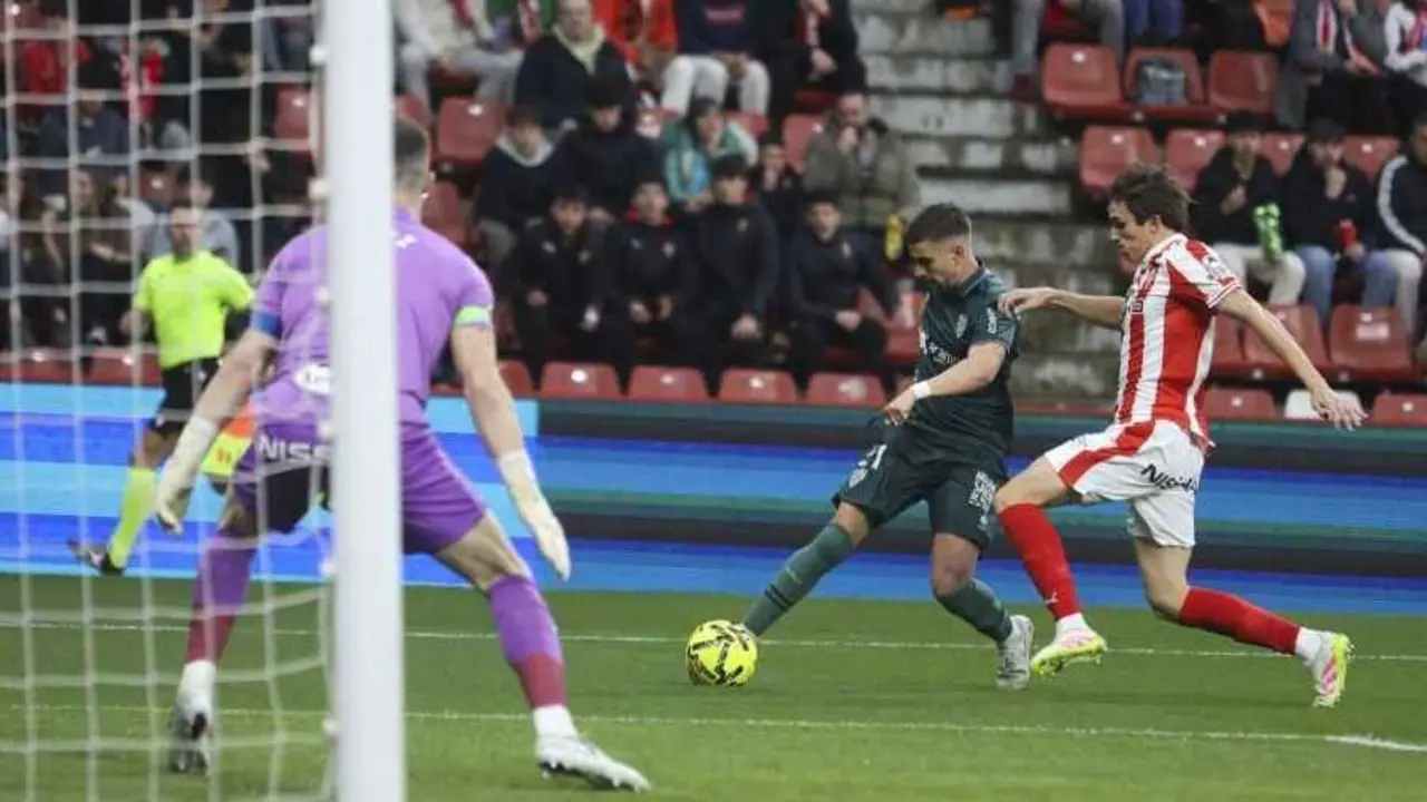 Ojeda tuvo dos acercamientos peligrosos / La Liga
