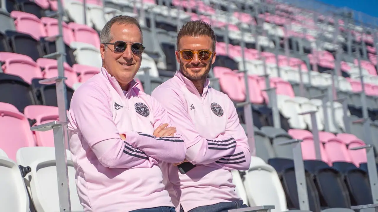 Jorge Mas y Beckham en el Inter Miami