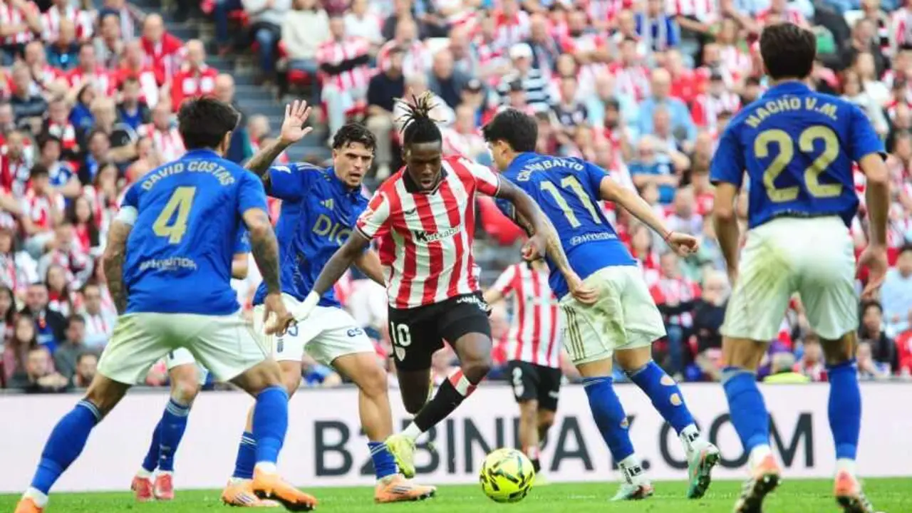 Imagen del Athletic - Oviedo de la primera vuelta / LaLiga