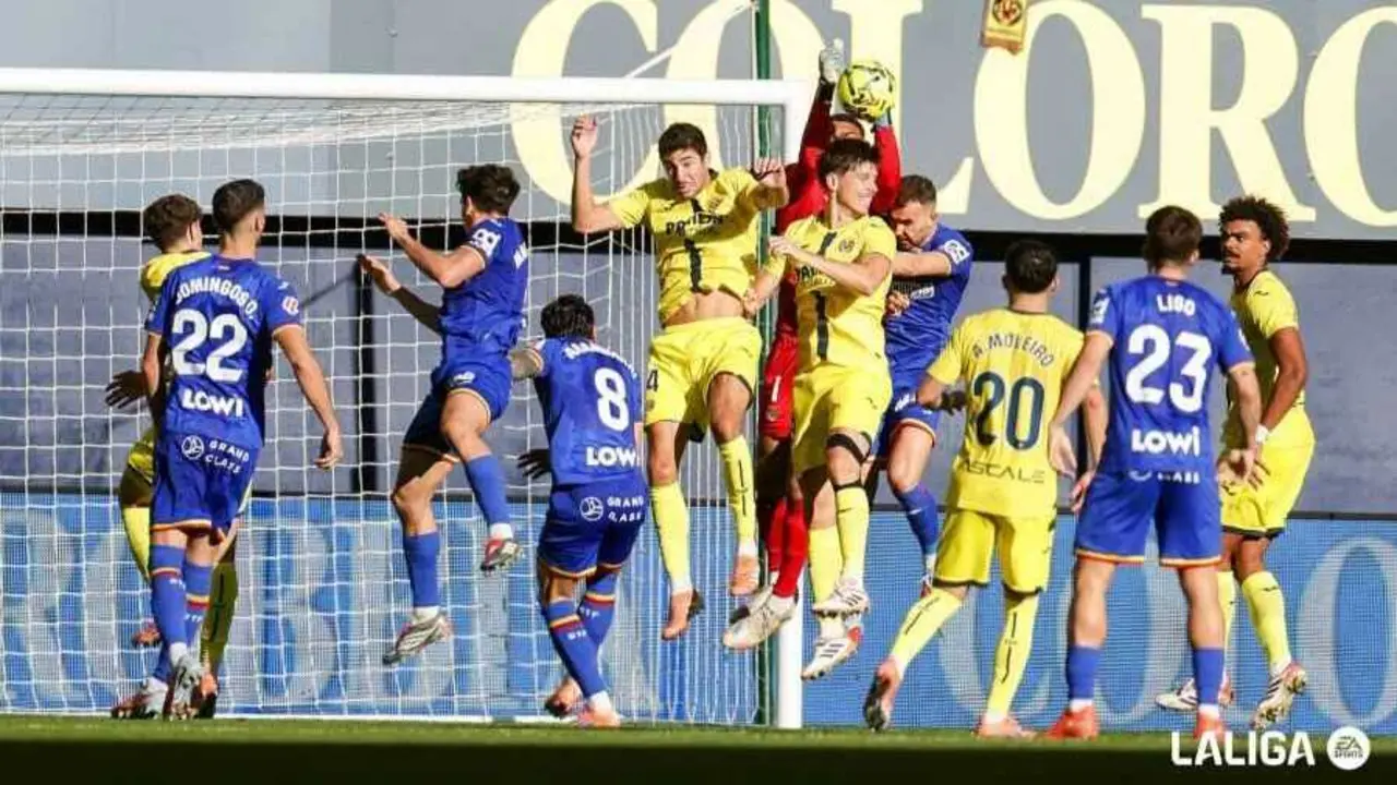Imagen del Villarreal - Getafe de la ida / LaLiga