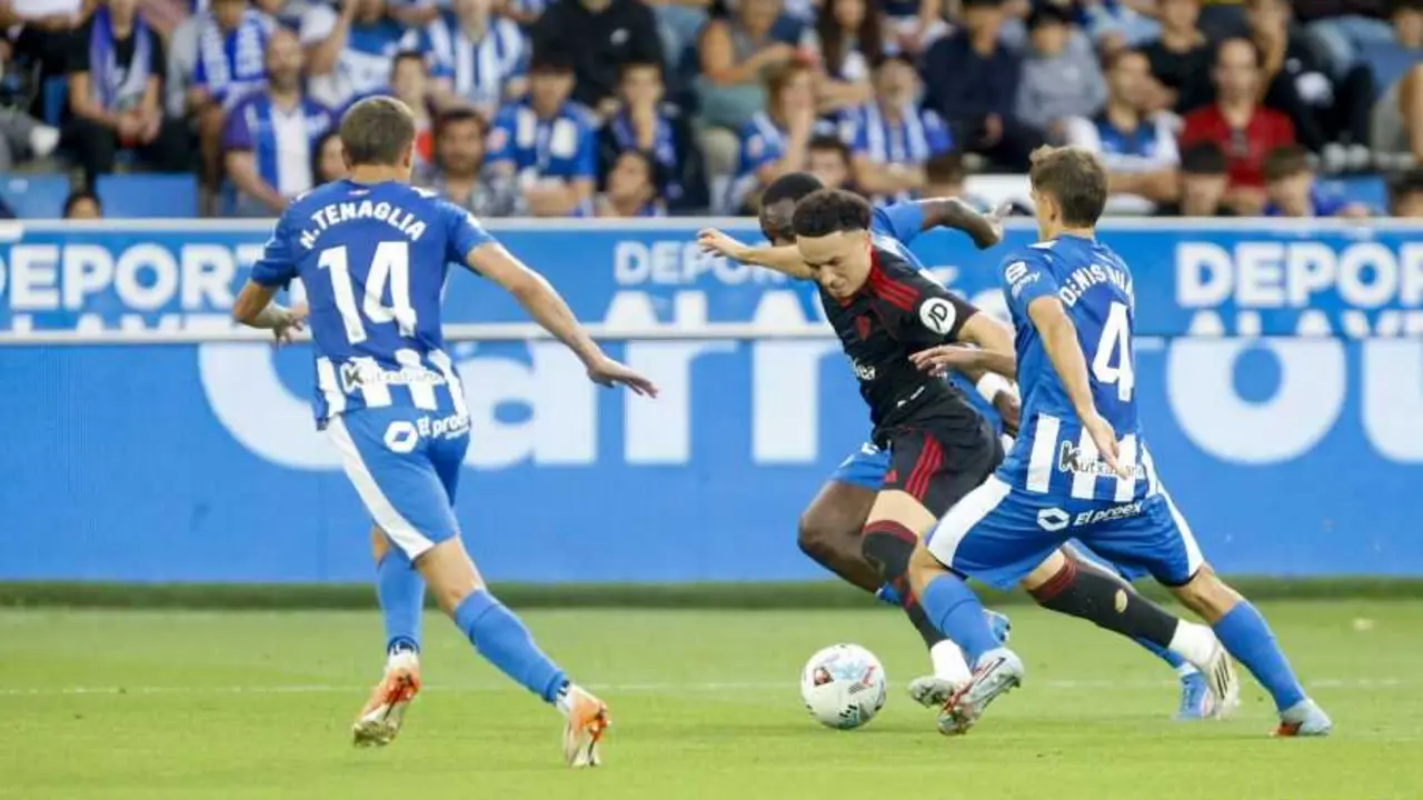 Imagen del Alav&eacute;s - Sevilla de la ida / LaLiga