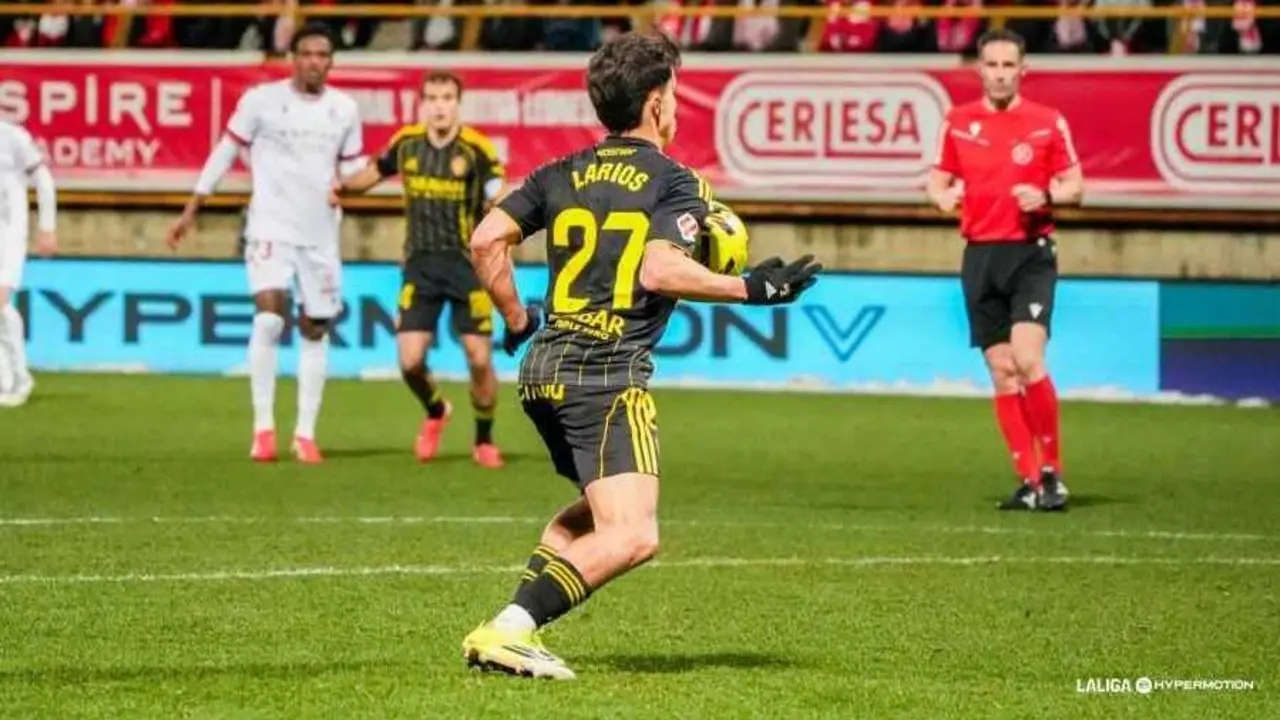 Juan Larios en el Cultural Leonesa - Real Zaragoza / LaLiga