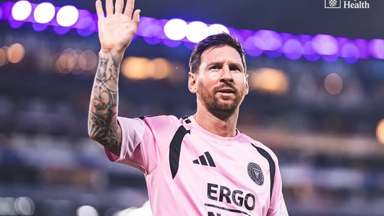 Leo Messi con el Inter Miami