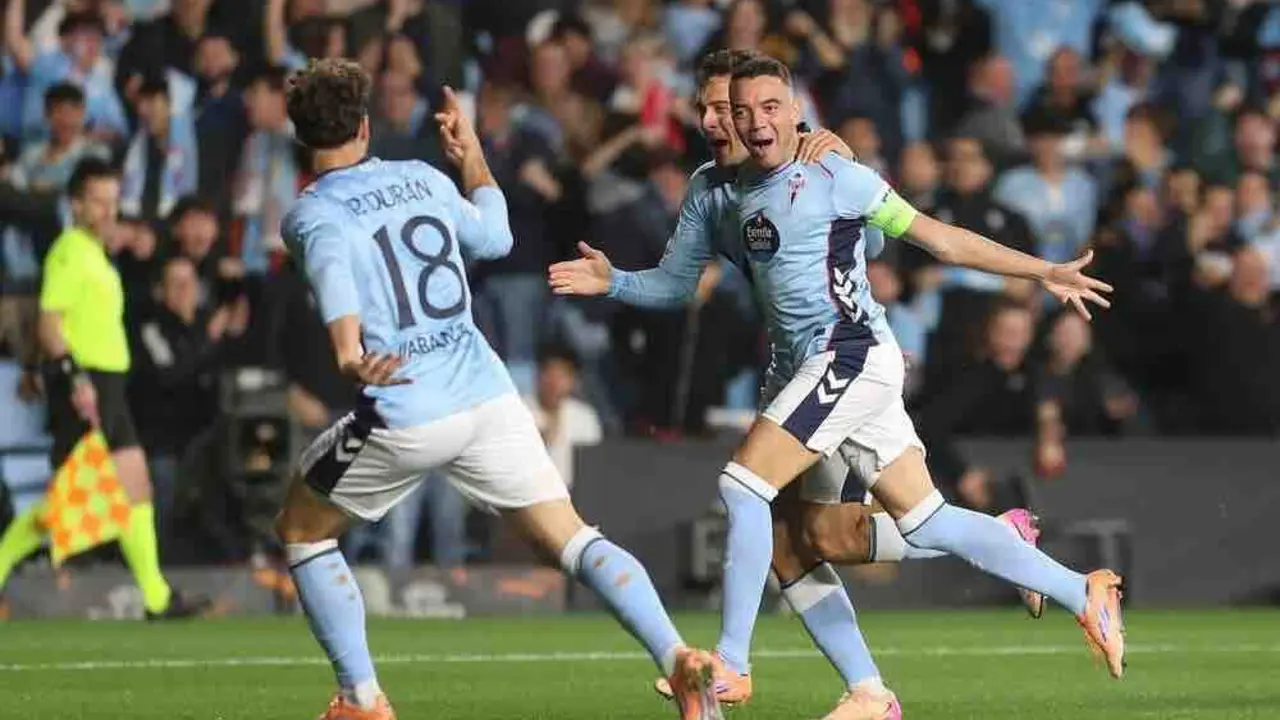 Iago Aspas con el Celta / EFE