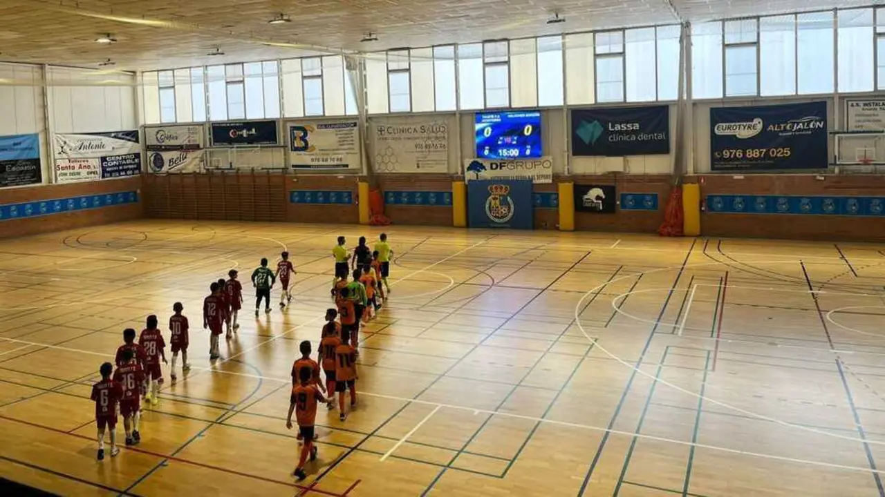 Imagen de archivo de un partido de Halcones FS