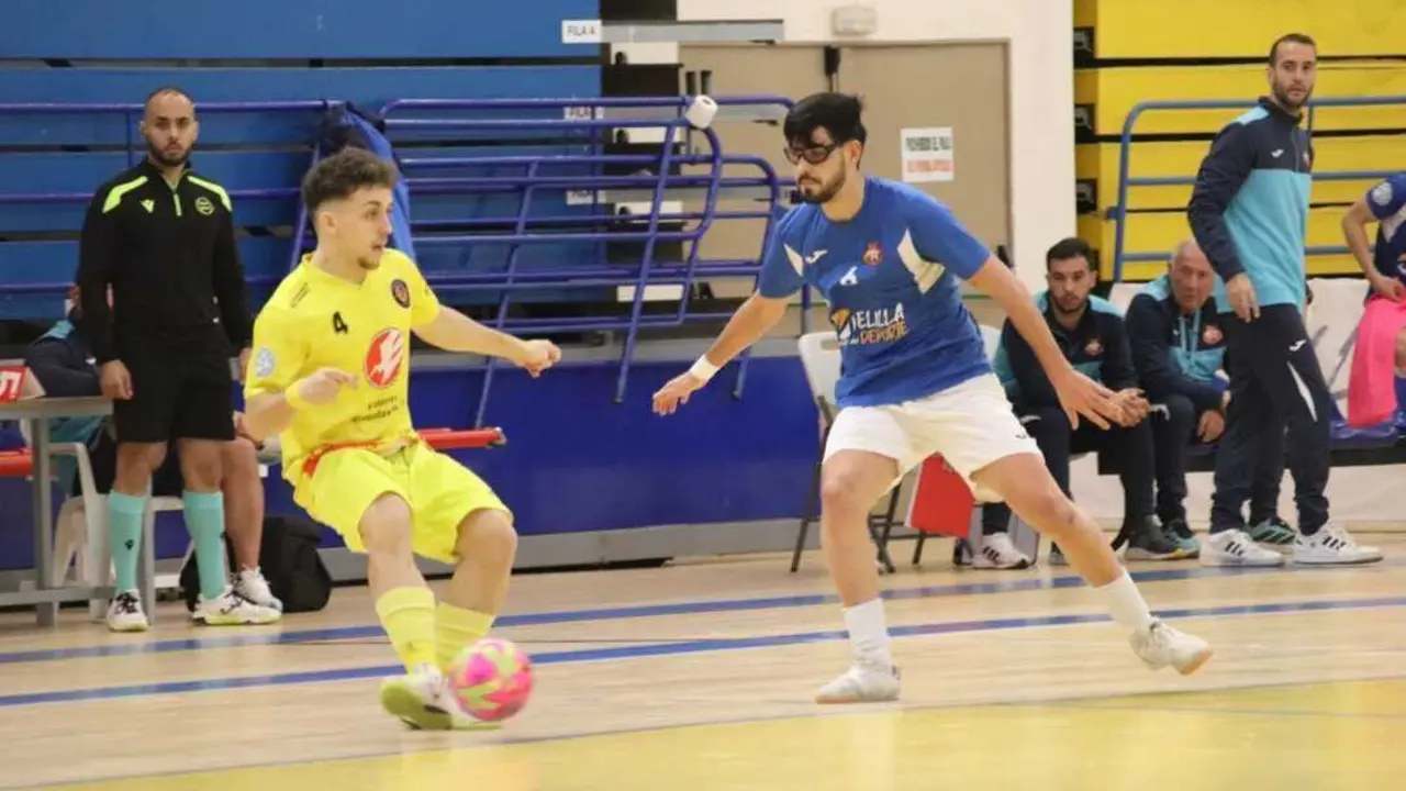 El Wanapix Zaragoza durante el duelo ante Melistar. Fotograf&iacute;a: Wanapix Zaragoza.