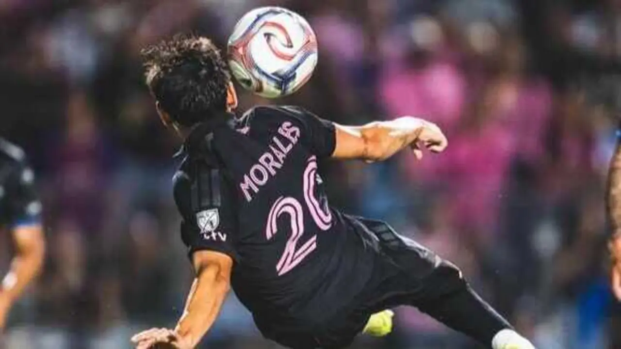 Morales jugador espa&ntilde;ol del Inter Miami / IM