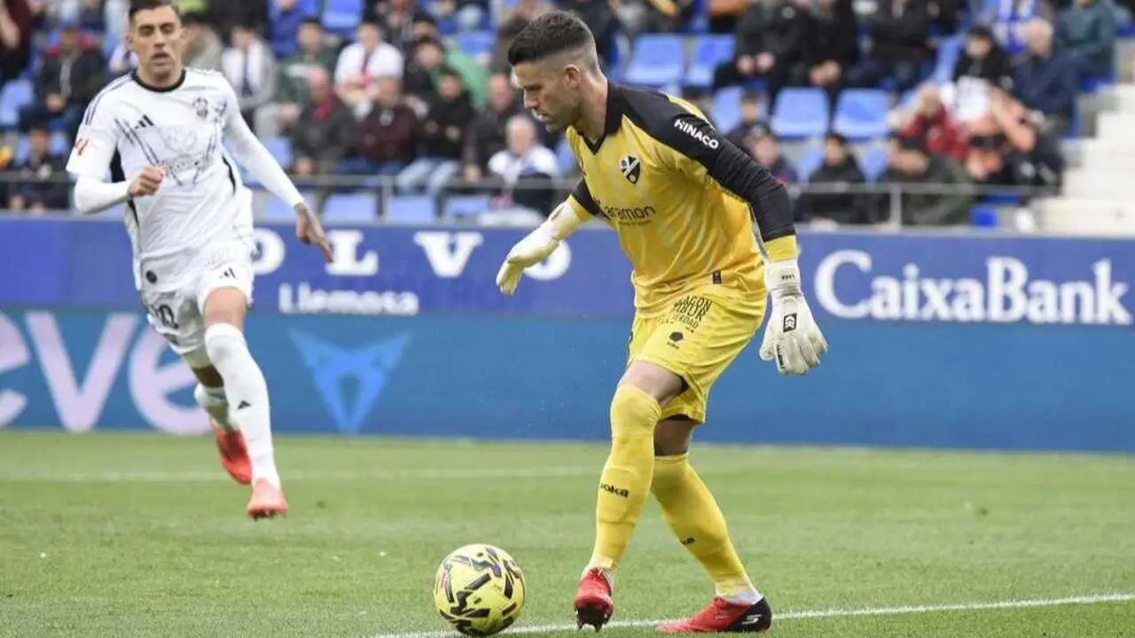 Dani Jim&eacute;nez ante el Albacete / LaLiga