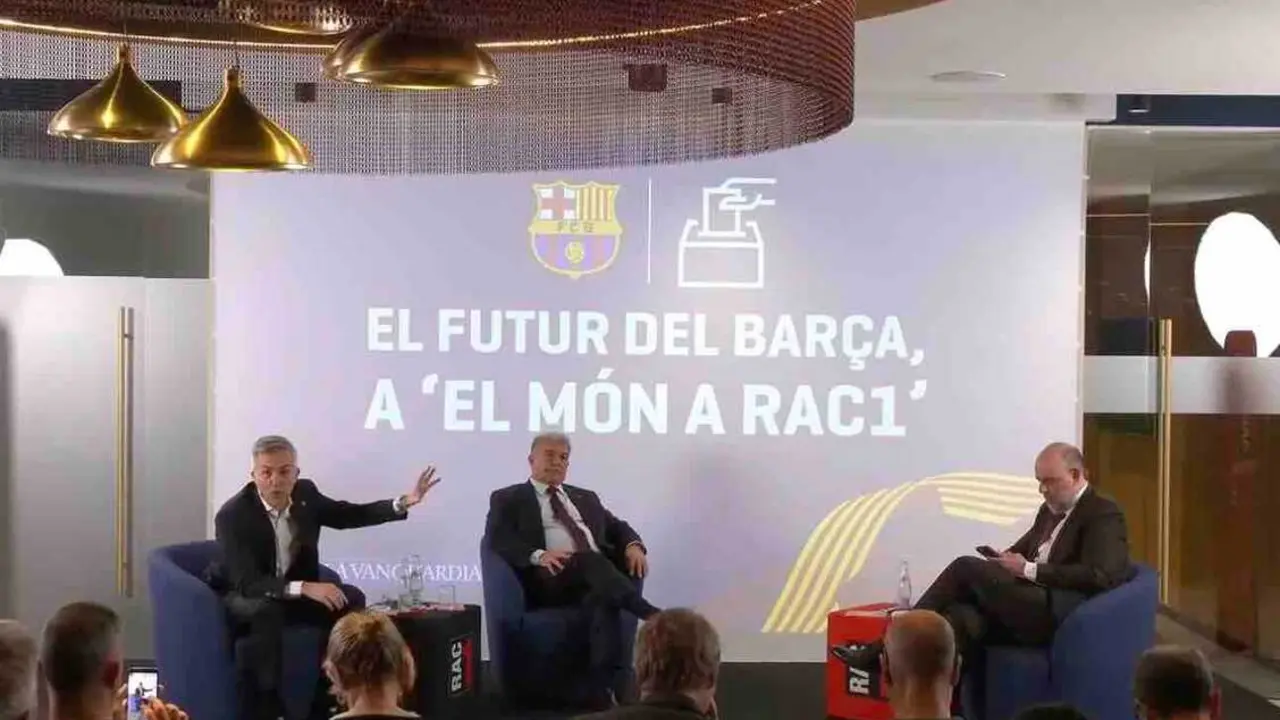 Debate Laporta - Font / GRUPO GOD&Oacute;